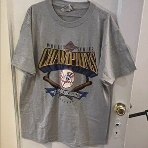 Lee Gray World Series Champions Tee